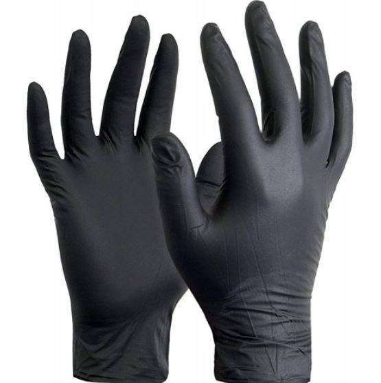 AQUILA GUANTI IN NITRILE NERO TG.M 