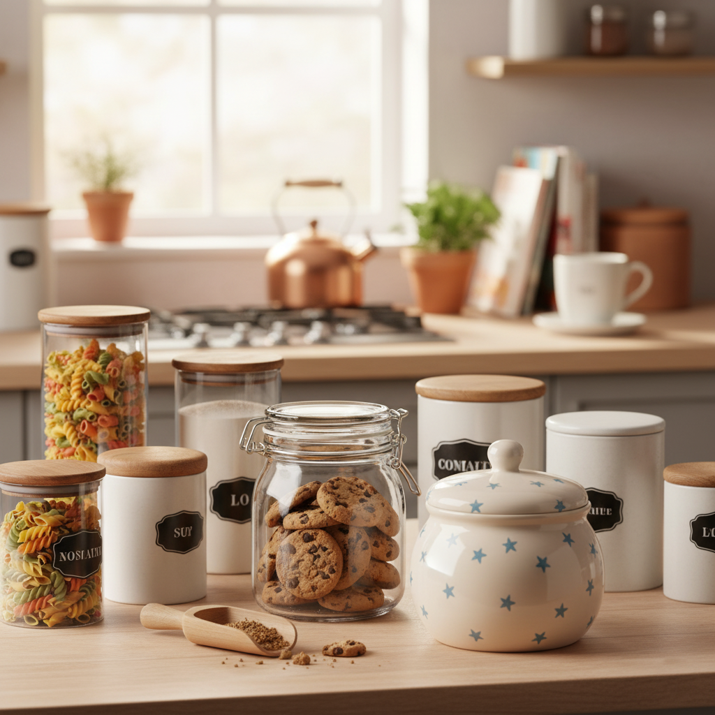 Barattoli e biscottiere