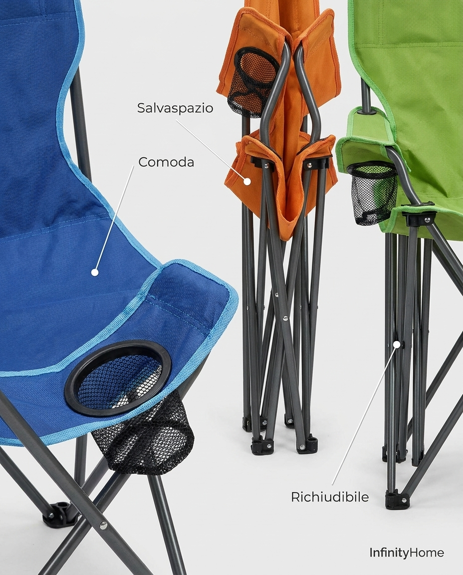 Sedia pieghevole Umbrella - dettaglio