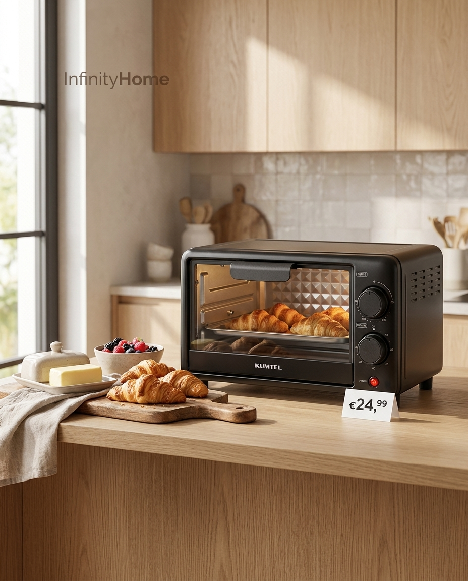 Forno elettrico Kumtel 10L in cucina