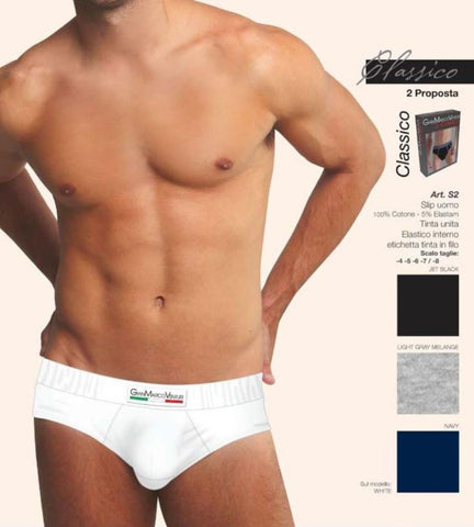 Gmv Slip Uomo "xl" Bianc